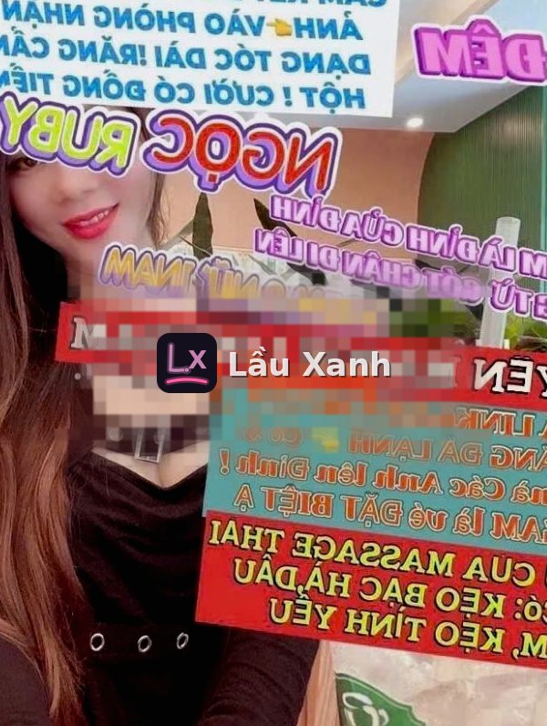 Ngọc Ruby Cực – gái gọi Tân An – Lầu Xanh – gaigoi